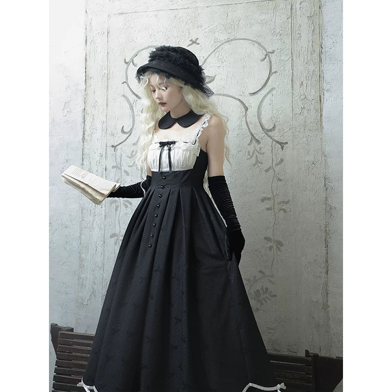 Inmorelli - Silent Manor - Lolita JSK and Outer Layer with Plaid Short-JSK Option