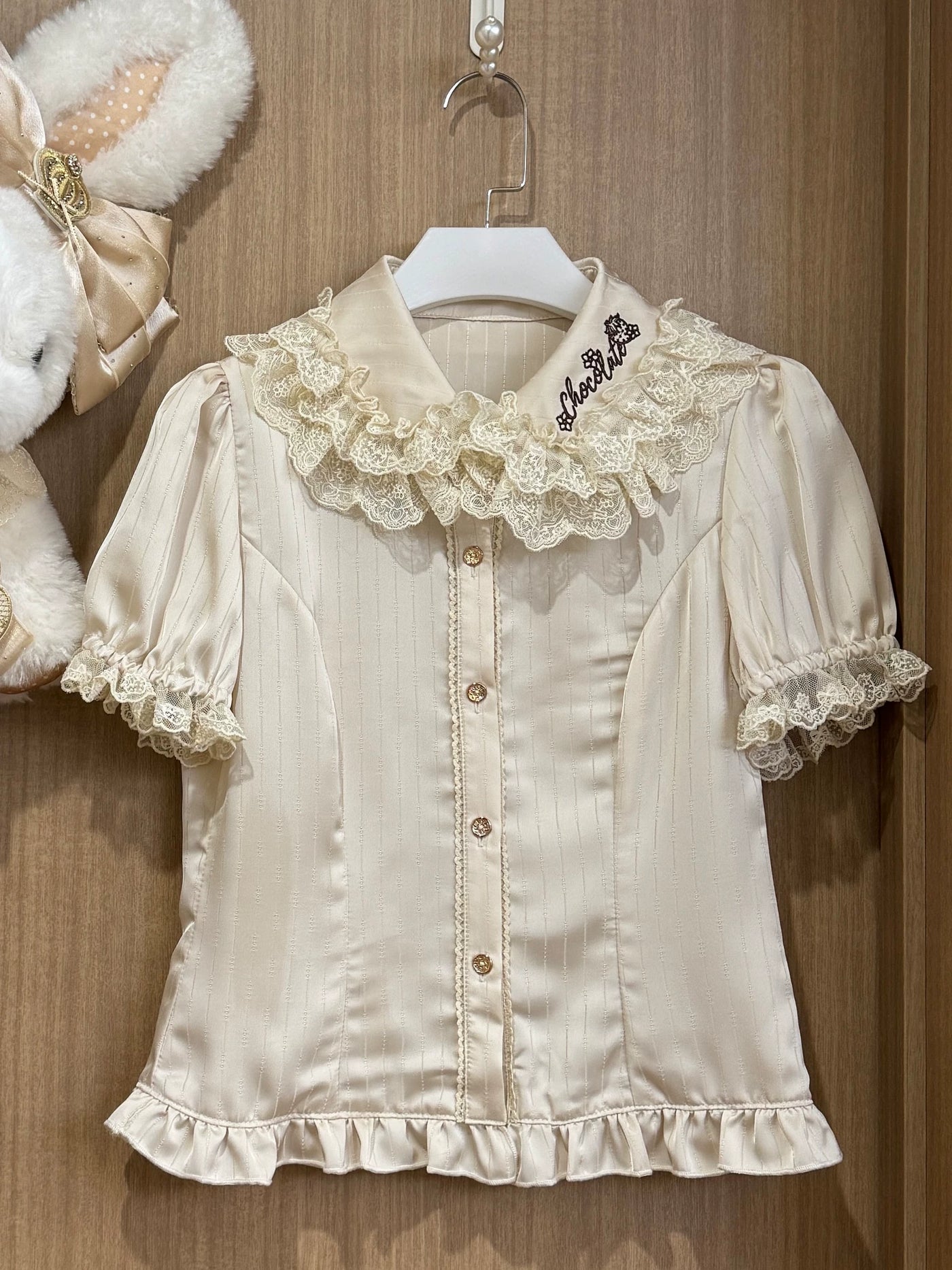 Strawberry Chocolate Lover - Sweet OP / JSK Dress Set - detail view 7