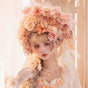 Apricot (Hat + 1.2m All-in-One Veil)