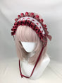 Burgundy Headdress 1 with Hidden Clip