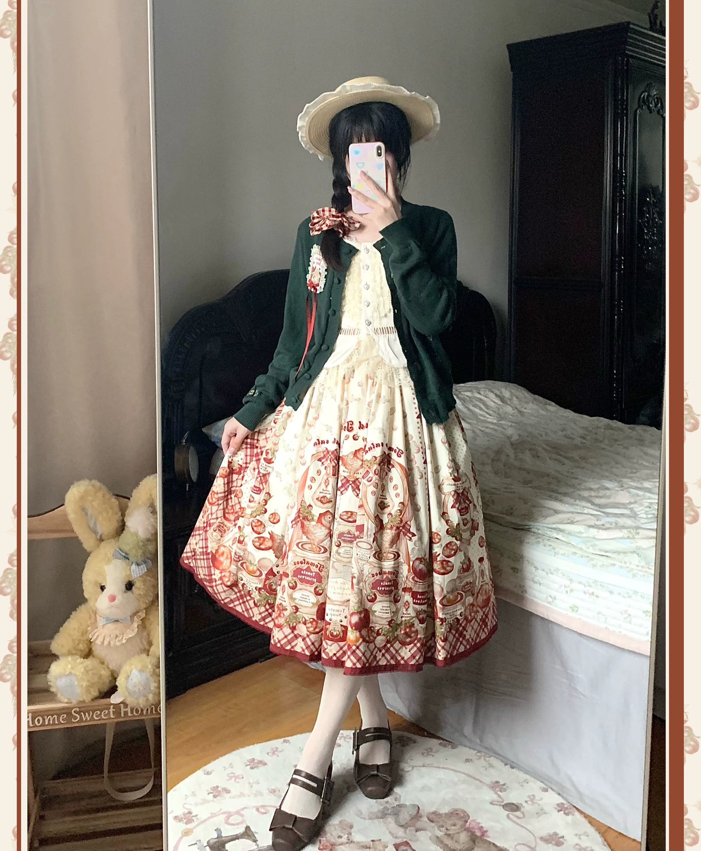 WF - Tomato Can - One-Piece Dress and Coordinate Pieces with Tomato Print