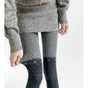 Dark gray combined with light gray / One size (not fleece-lined, suitable for above 16 degrees)