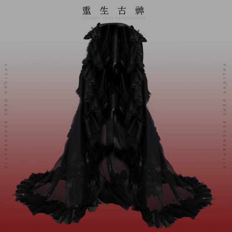 囚鸟旅店‖重生古神‖现货页面‖克苏鲁哥特暗黑原创Lolita裙大码
