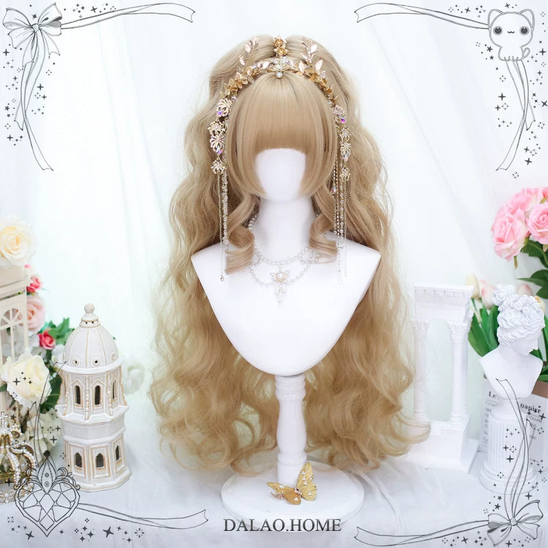 Dalao Home Ruoxin milky-gold twin-ponytail wig - view 4