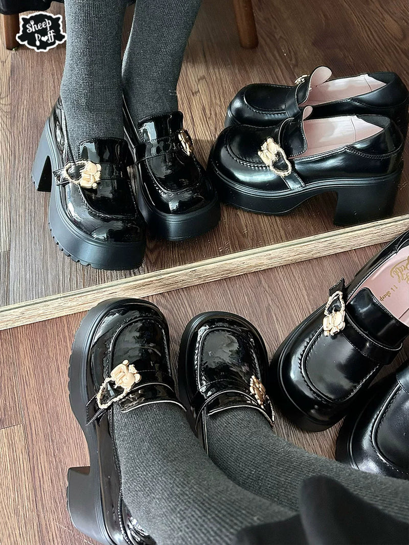sheeppuff Hugging Bear Uniform Heels