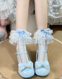 Blue bow / One Size