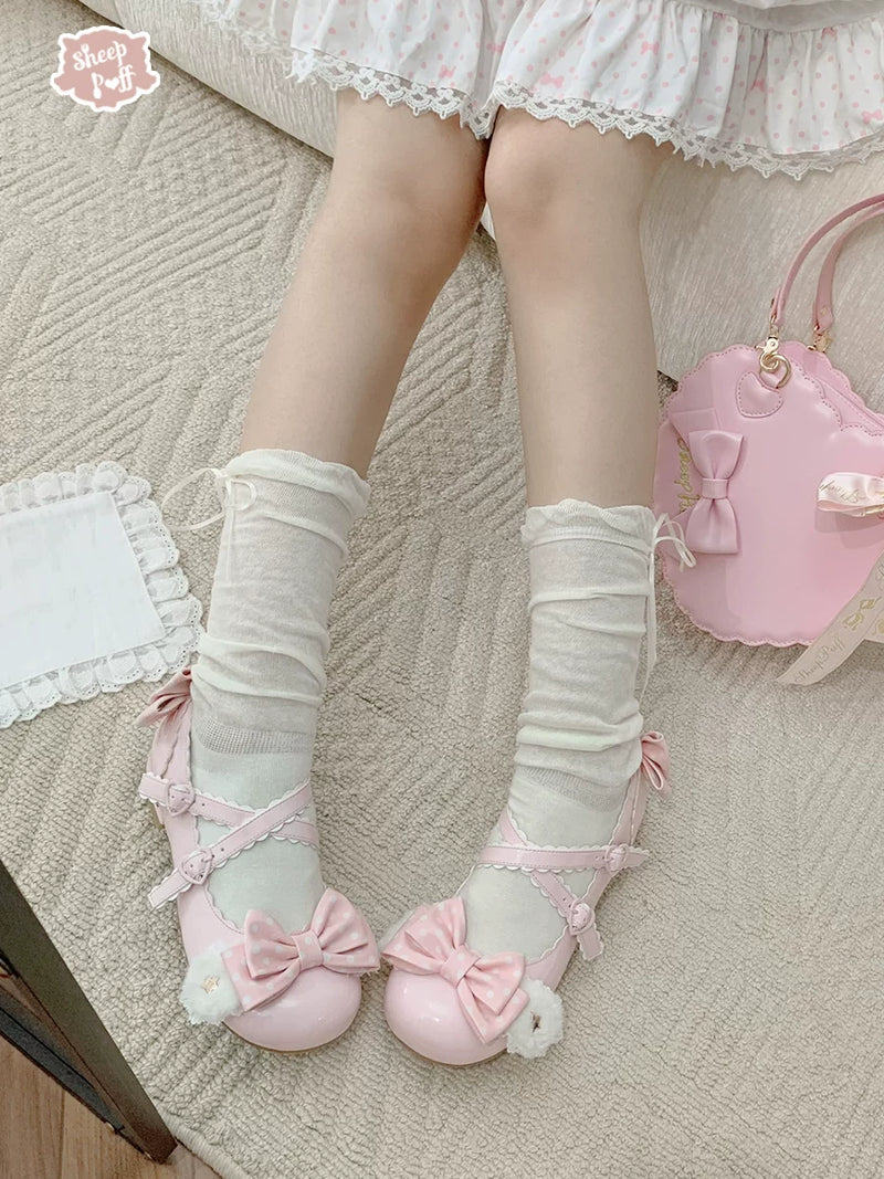 sheeppuff Puppy Gummy Lolita Shoes