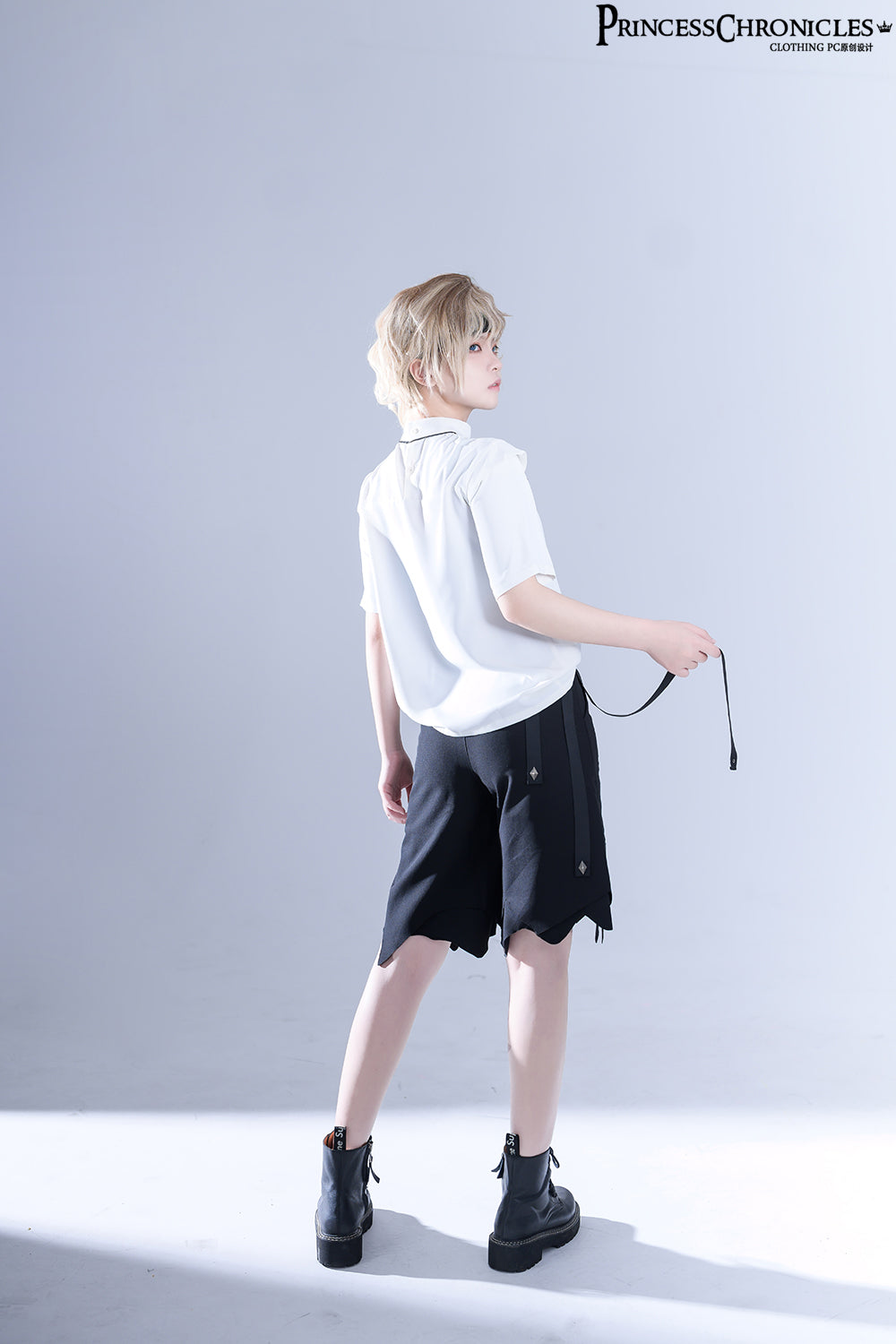 Princess Chronicles - Embroidered White Ouji Lolita Shirt - Innerwear