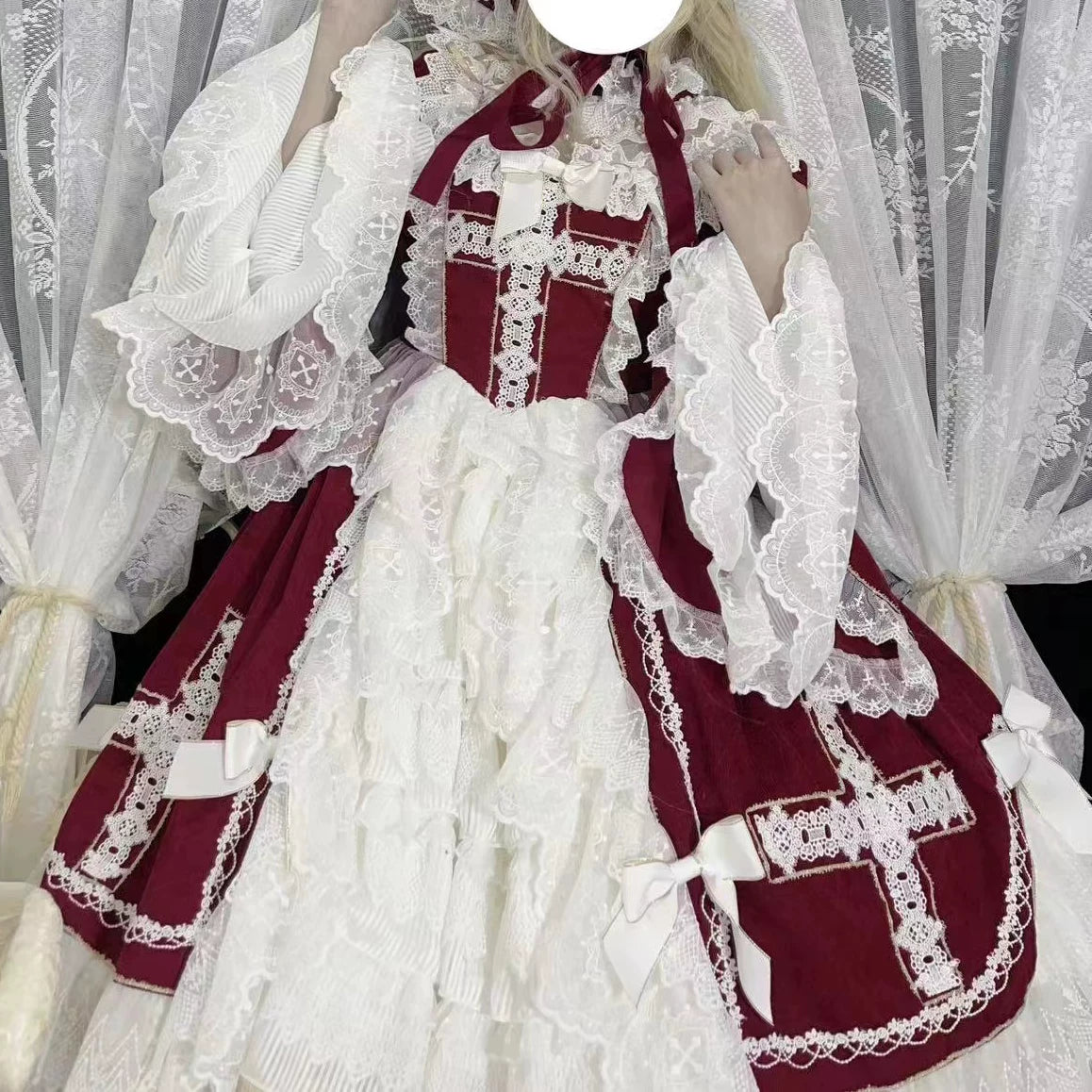 Candy Souffle - Angel Type II: Woven Fire - Bridal OP Dress Set - detail view 5