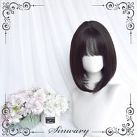 Sinwavy - Yaya - Student Bob Wig - Black Brown