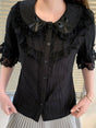 Black Relaxed Fit / L
