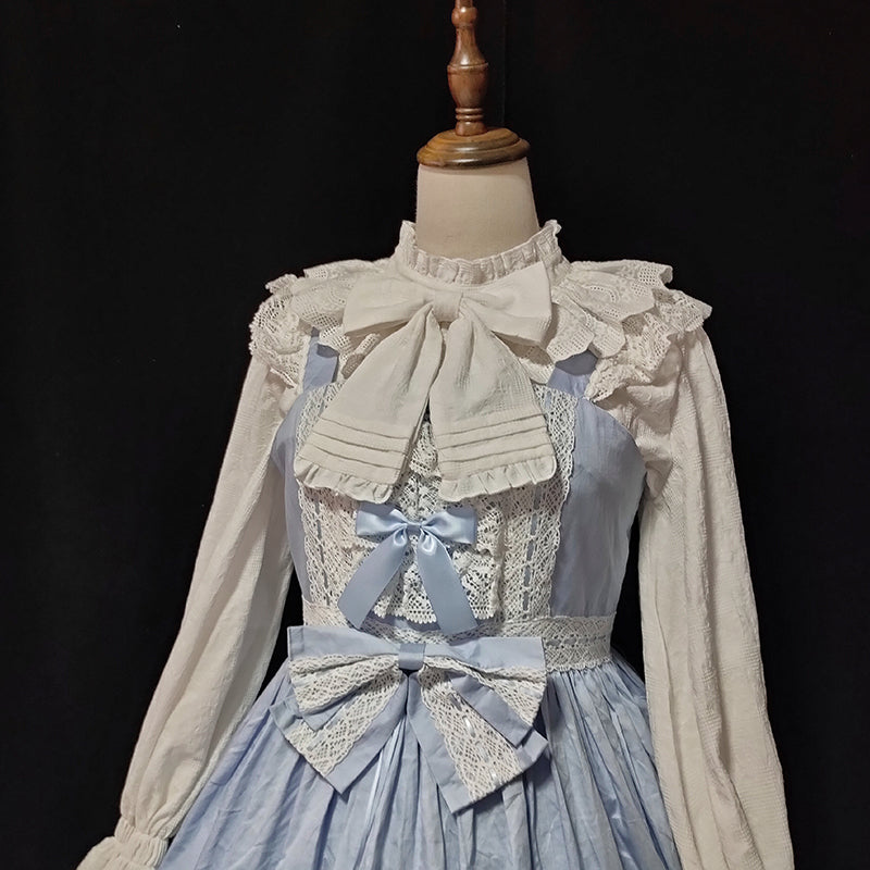 Sakurada Fawn - Plus Size Lolita Cotton Blouse - Innerwear