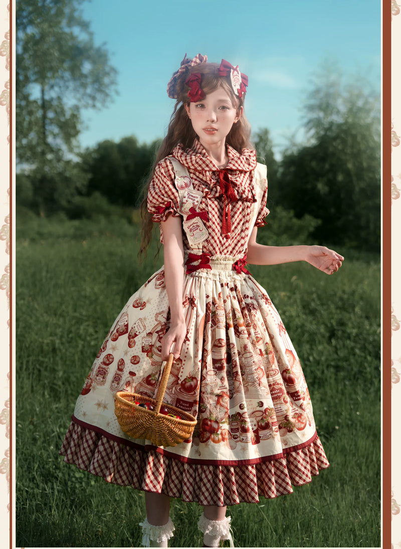 WF - Tomato Can - One-Piece Dress and Coordinate Pieces with Tomato Print