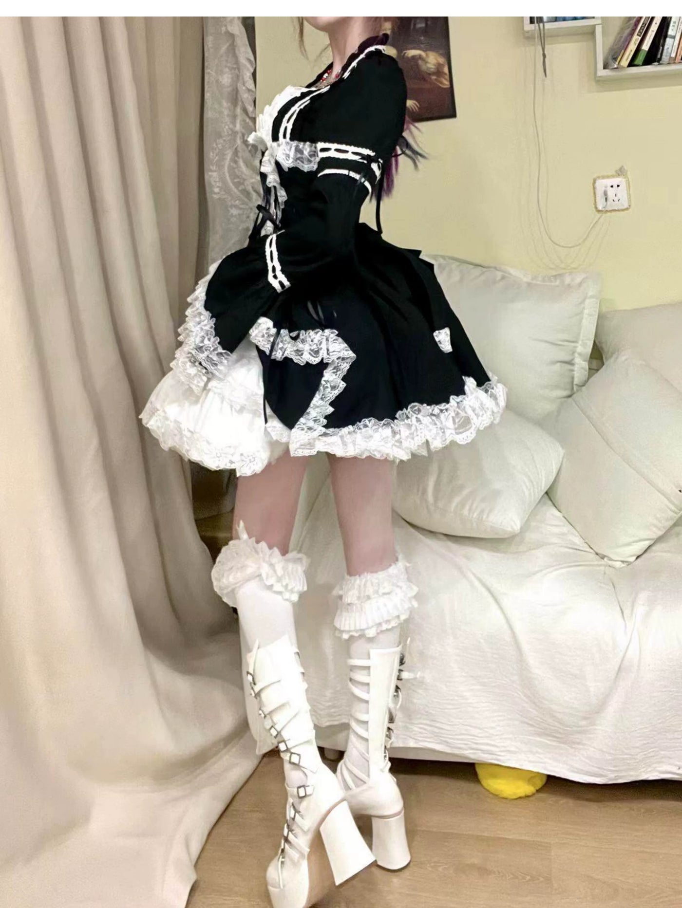 LACE GARDEN - Miss Rila - OP Dress with Hime Sleeves