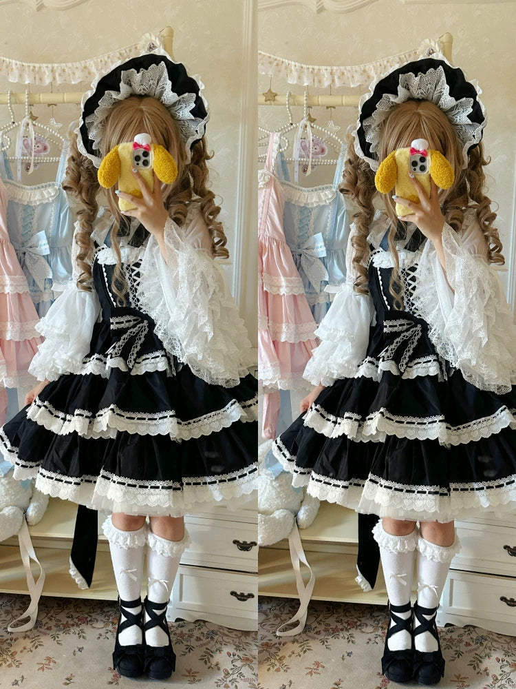 Tata Long Ear - Otome Heart - Vintage-inspired Sweet Lolita JSK