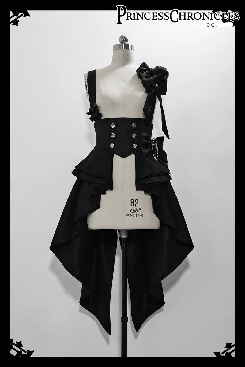 Princess Chronicles - Rabbit Theater - Ouji Lolita White Blouse and Striped Shorts Set