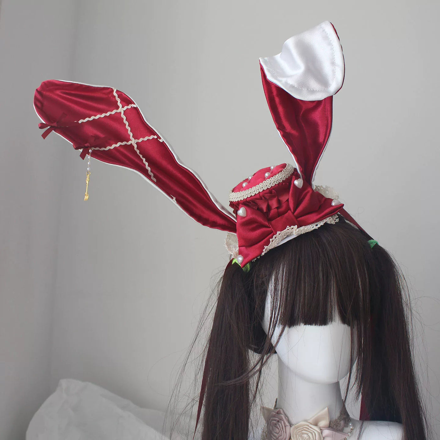 Deer Girl Handmade - Brulee Rabbit - Rabbit-Ear Headwear with Shapeable Ears