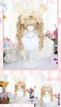 Dalao Home - Fuluo Roman Curl Wig - Bleached Walnut - Fuluo Bleached Walnut