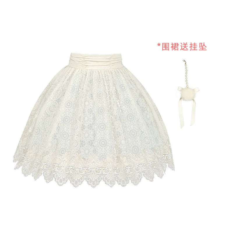 With PUJI - Twilight Choir - Lolita OP Dress detail view 9