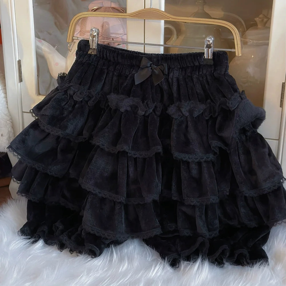 Sugar Girl - Winter Lolita Bloomer Sweet Cake - Leggings Petticoat