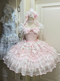 Pink JSK camisole dress / S
