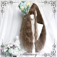 Sinwavy - Forest Poem - 80 cm flax-brown Lolita CLA wool-curl wig - Flax brown
