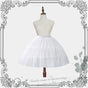 White Hoop Petticoat / 35cm / One Size