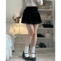 White short socks, three-pair pack; total length approx. 28 cm / Anti-pilling combed cotton material