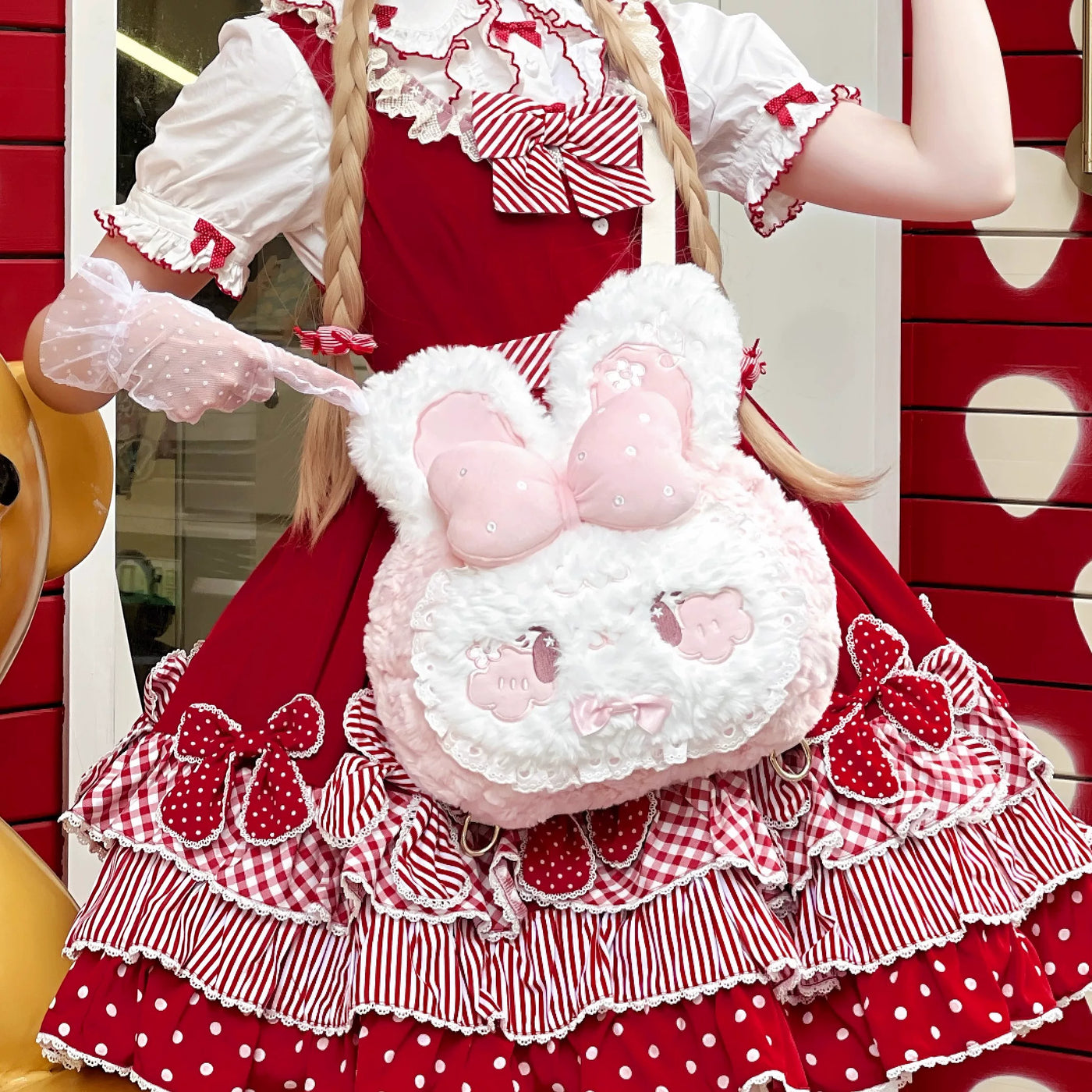 Lolita Collection - Plush Rabbit Lolita Bag - Individually Selectable
