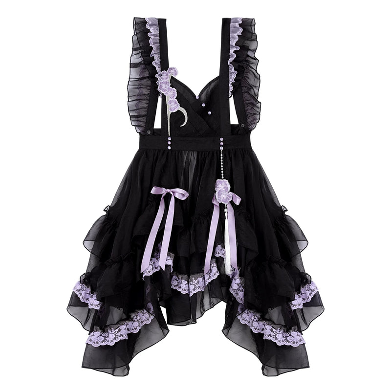 Fan Hua Xin Orchid Garden Qi Lolita Outfit Options — Apron