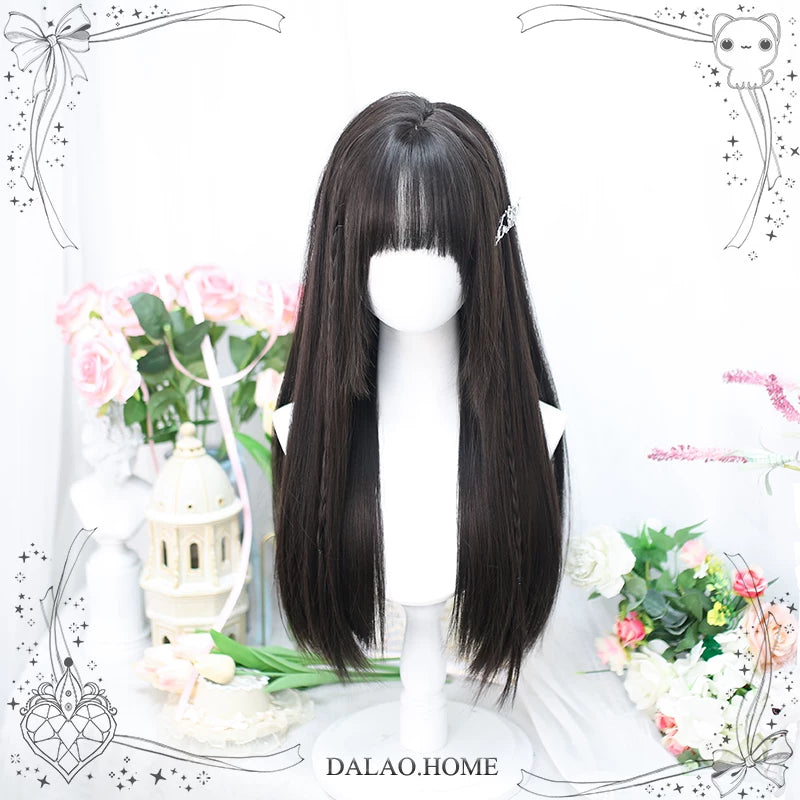 Dalao Home 2083 long straight student wig - view 3