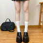 Milk yellow mid-short socks / 1 pair pack