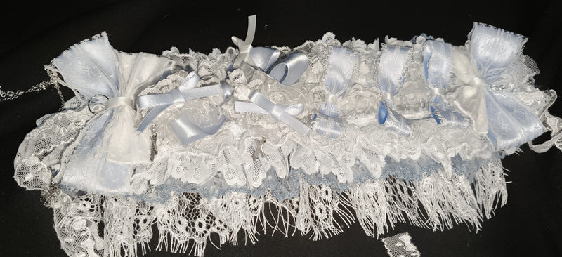 Dokisuru - Aqua Angel - Aqua-Blue Headband with White Angel Motif