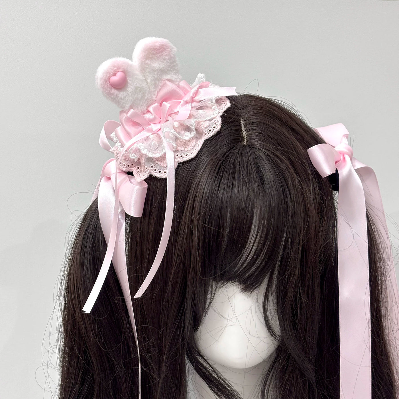 Cat Tart - Bunny Ear Lace - Bunny-Ear Hair Accessory