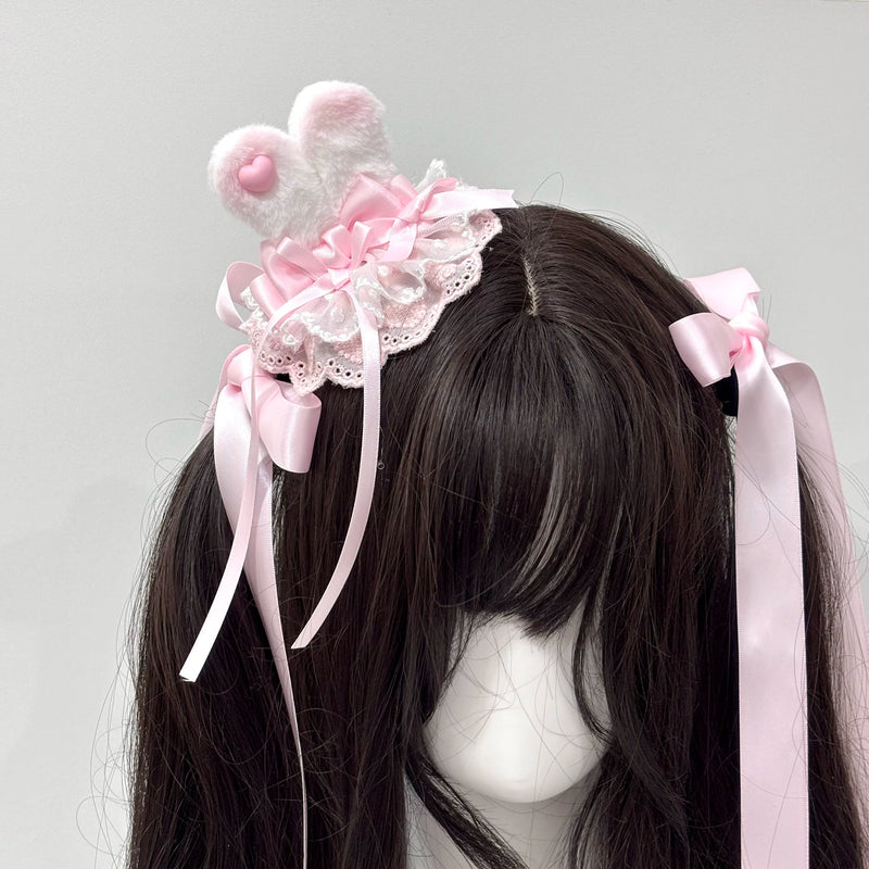 Cat Tart - Bunny Ear Lace - Bunny-Ear Hair Accessory