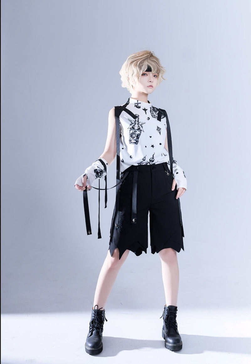 Princess Chronicles - Shadow Story - Sleeveless Daily Summer Shirt