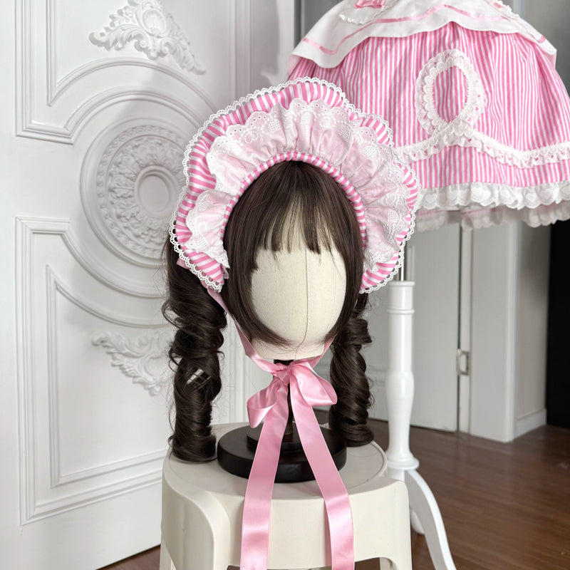 Tata Long Ear - Candy Shop Day Manager - Vintage-style Sweet Lolita