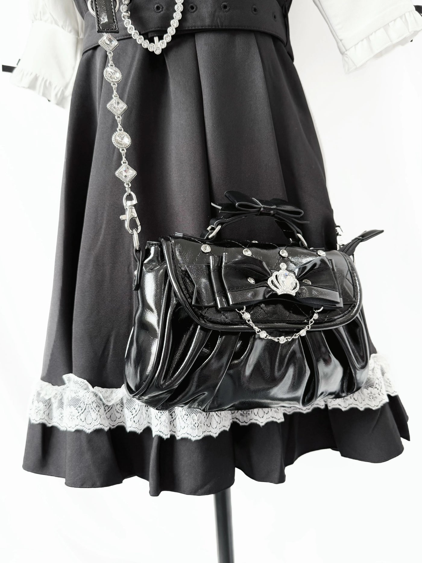 Transfer Student - Coronation Gift Box - Rhinestone Shoulder Bag