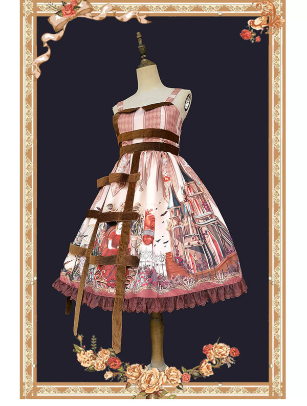 Infanta - Midnight Magic - Gothic Print JSK & Accessories