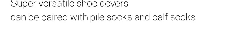 White Socks Miu-style shoe cover with ruffled edging styled over a white shoe