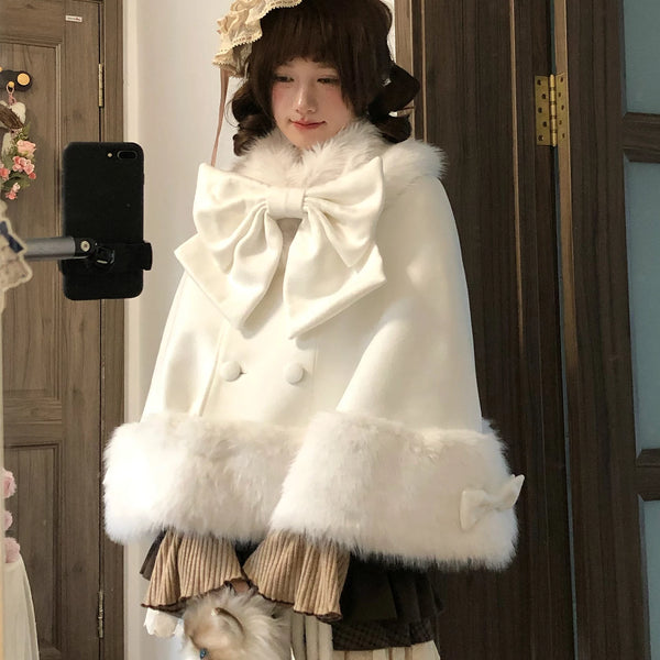 Sweet Dream Oversized-Bow Lolita Cape — additional product view