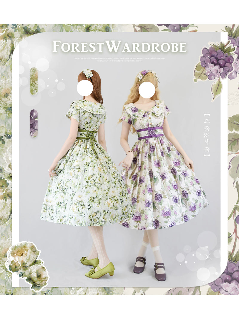 Forest Wardrobe - Forest Holiday - Type I Printed OP Dress - 7
