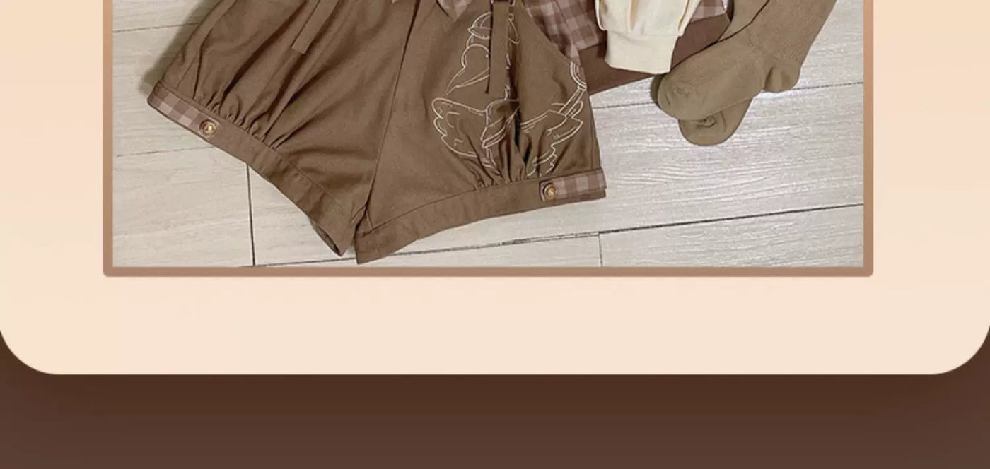 Baozi Pig - Detective Goose - Hooded Long-Sleeve Sweatshirt with Duck Graphic