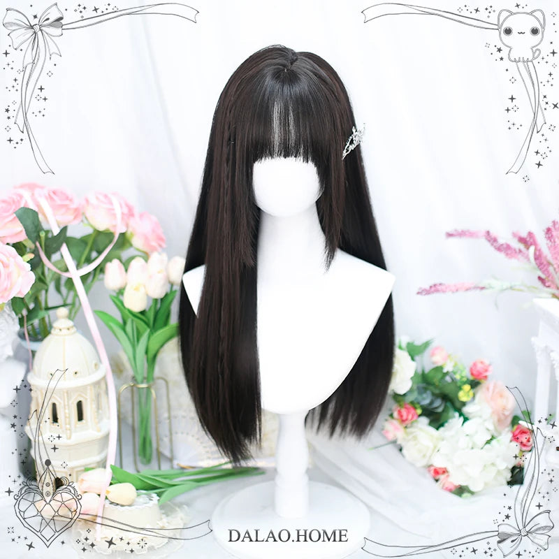 Dalao Home 2083 long straight student wig - view 6