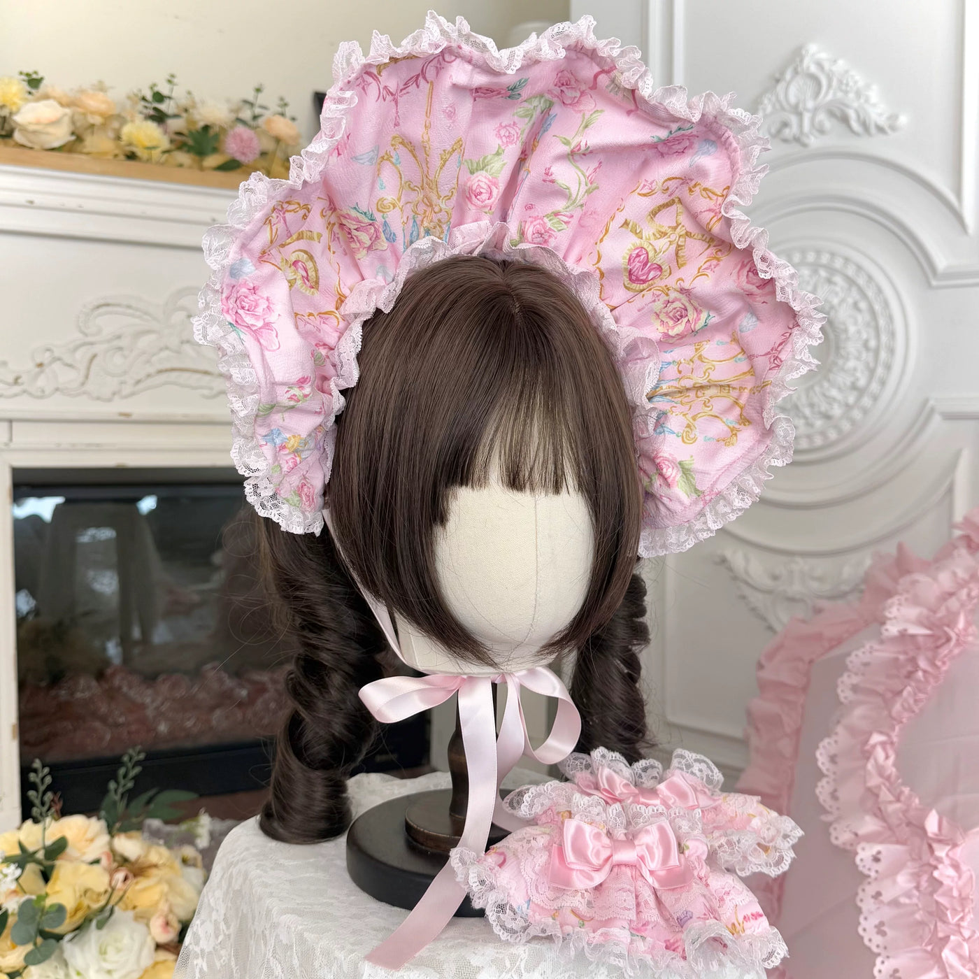 Tata Long Ear - Spring 2025 Floral Wall - JSK and OP Dresses with Tiered Lace Hems