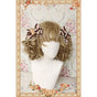 Strawberry Chocolate Hair Clips - Pair