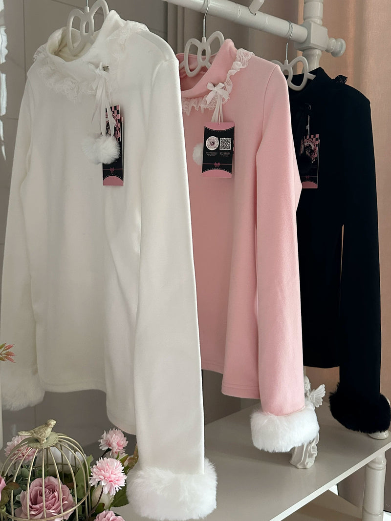 Cat Upon Cat Little Furball 280 Winter Layering Top — additional product view