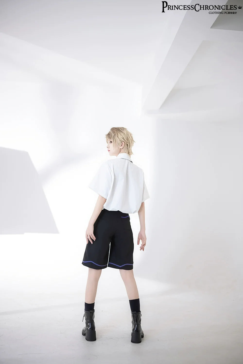 Princess Chronicles - Summer Loose Embroidered Short - Sleeve White Shirt Innerwear