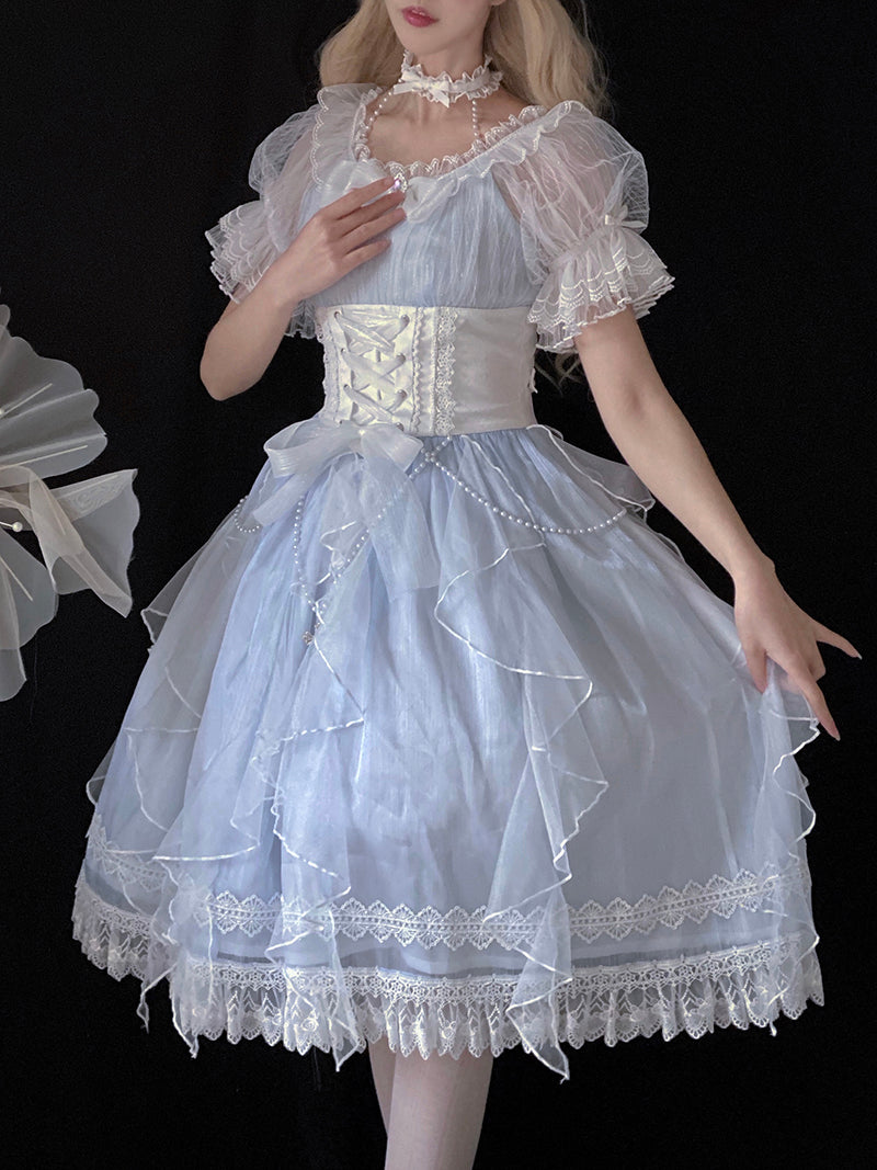 Your Princess - Mermaid Princess - Lolita Short Sleeve OP Dress