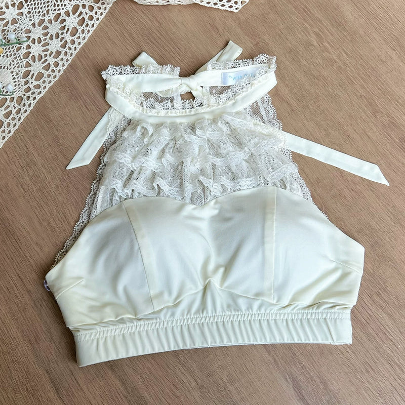 With PUJI - Early Morning on the Seine - Lolita Top, Detachable Styling detail view 10